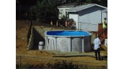 Above ground Pool Installation and Extreme Excavation for 12' x 24'